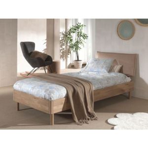 Stowford Single Bed in Solid Oak