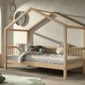 Stowford House Bed in Natural Beech