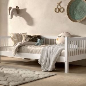 Stowford Captains Bed in White Beech