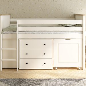 Heritage Midsleeper Bed With Chests + Desk - Image 3