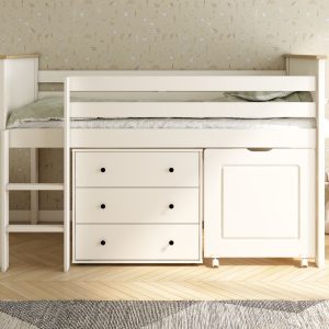 Heritage Midsleeper Bed With Chest & Desk - Image 3