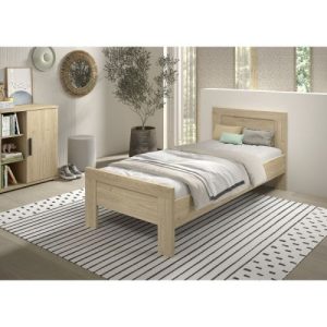 Grantham Single Bed in Solid Oak