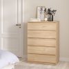 Roma Chest of 5 Drawers in Jackson Hickory Oak
