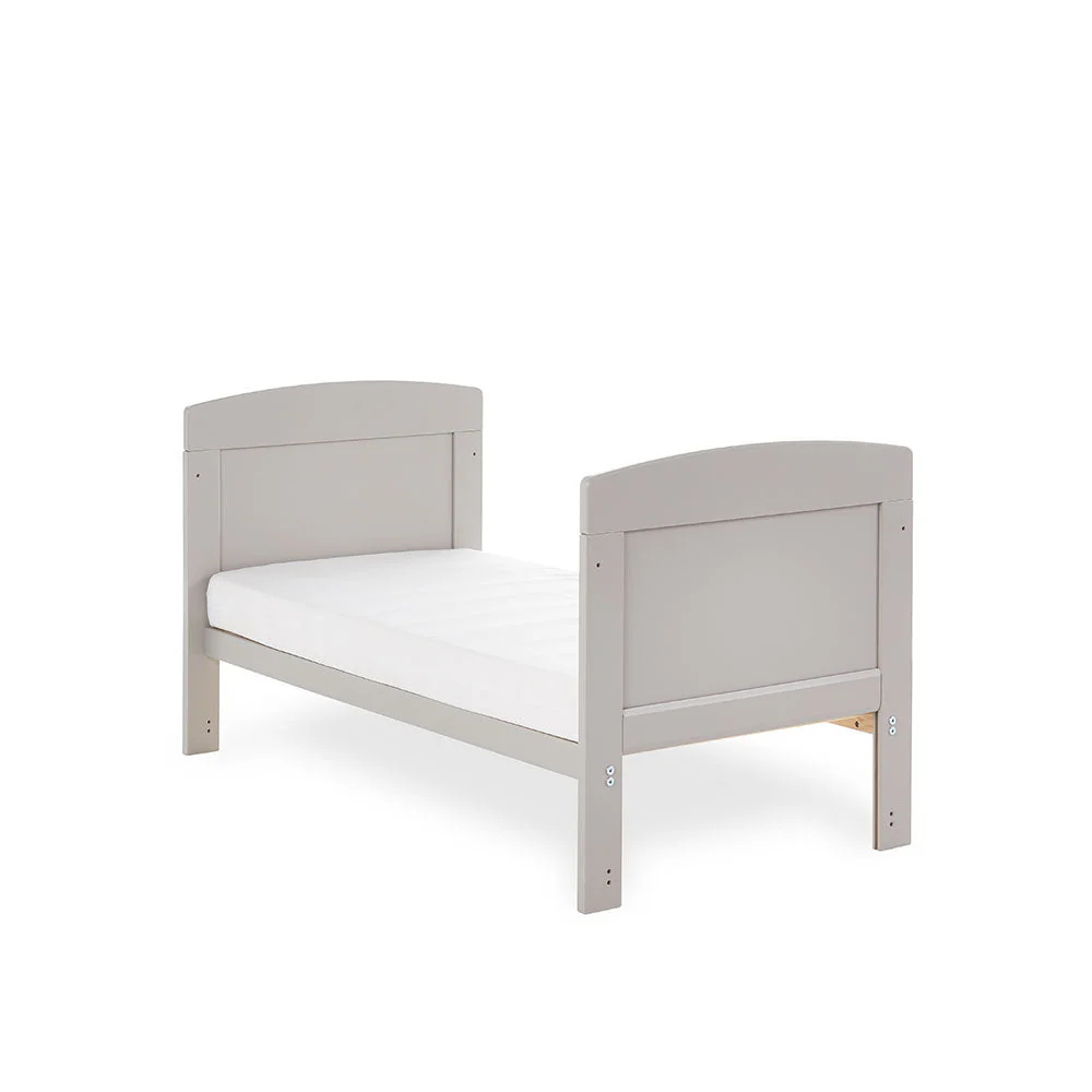 Khloe Mini Cot Bed - Warm Grey - Image 3