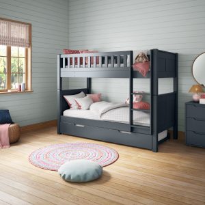 Arven Blue Detachable Bunk Bed with Trundle - Image 3