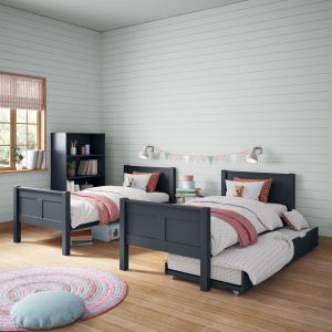 Arven Blue Detachable Bunk Bed with Trundle - Image 6