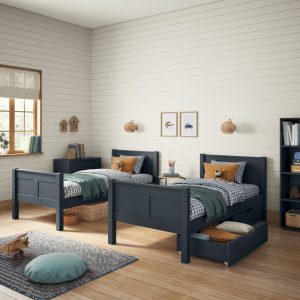 Arven Blue Detachable Bunk Bed with a Pair of Drawers - Image 6