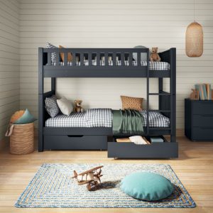 Arven Blue Detachable Bunk Bed with a Pair of Drawers - Image 4