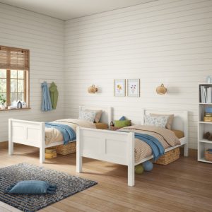 Arven White Detachable Bunk Bed - Image 4