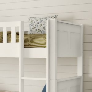 Arven White Detachable Bunk Bed - Image 3