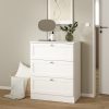 Jango Chest with 3 Frame Drawers in White