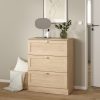 Jango Chest with 3 Frame Drawers in Jackson Hickory