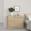 Holly Chest of 4 Drawers in Oak