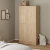 Jango Wardrobe 2 Frame Doors in Jackson Hickory