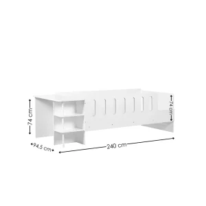 Siena Low Sleeper With Desk - Image 6