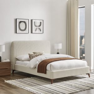 Dawn Quilted Fabric Double Bed