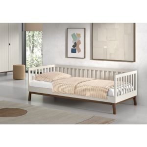 Camille Cabin Bed - Clay/Walnut