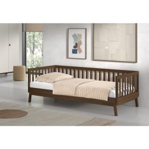 Camille Cabin Bed - Walnut
