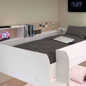 Alternative view of Parisot Salto Bunk Bed With Trundle Drawer