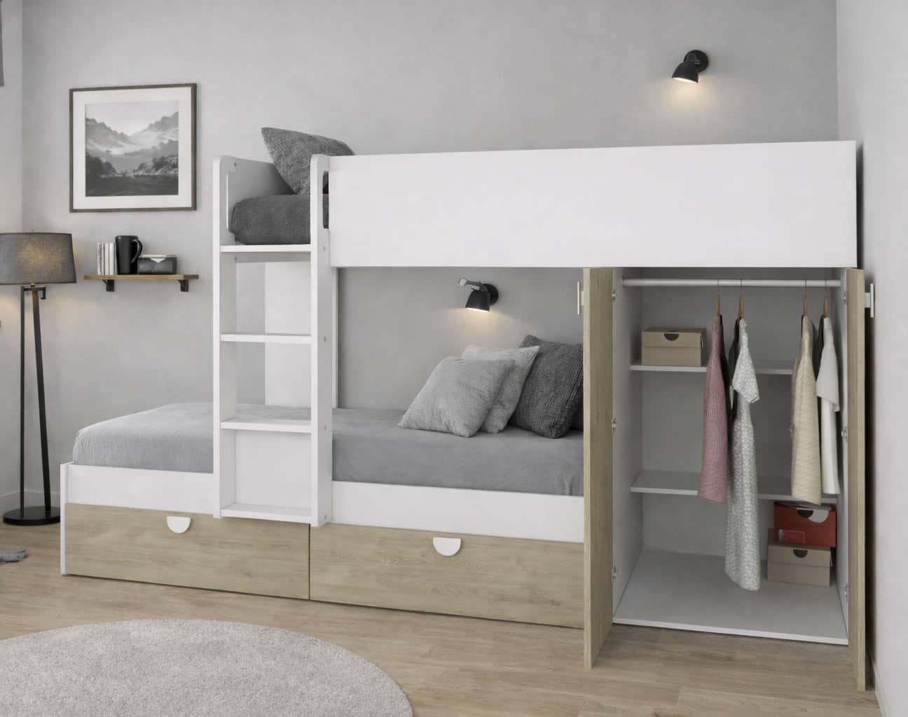 Trasman Flow Bunk Bed - Image 2