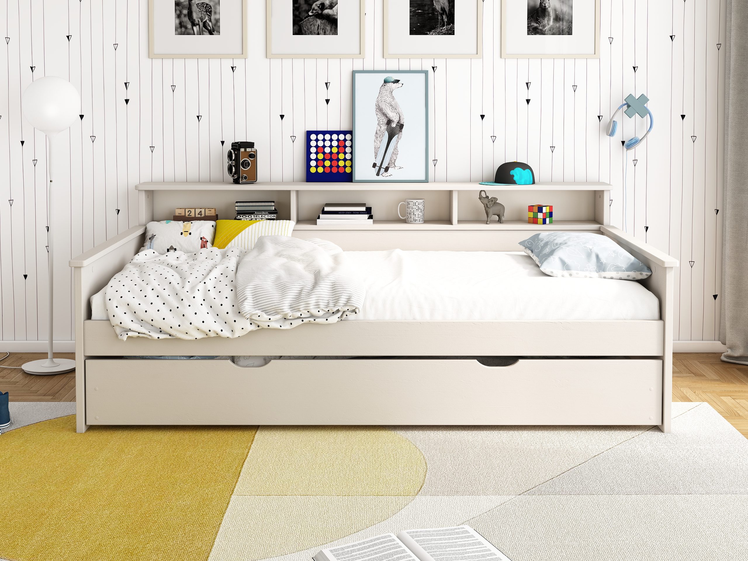 Haven Storage DayBed With Trundle bed / Drawer