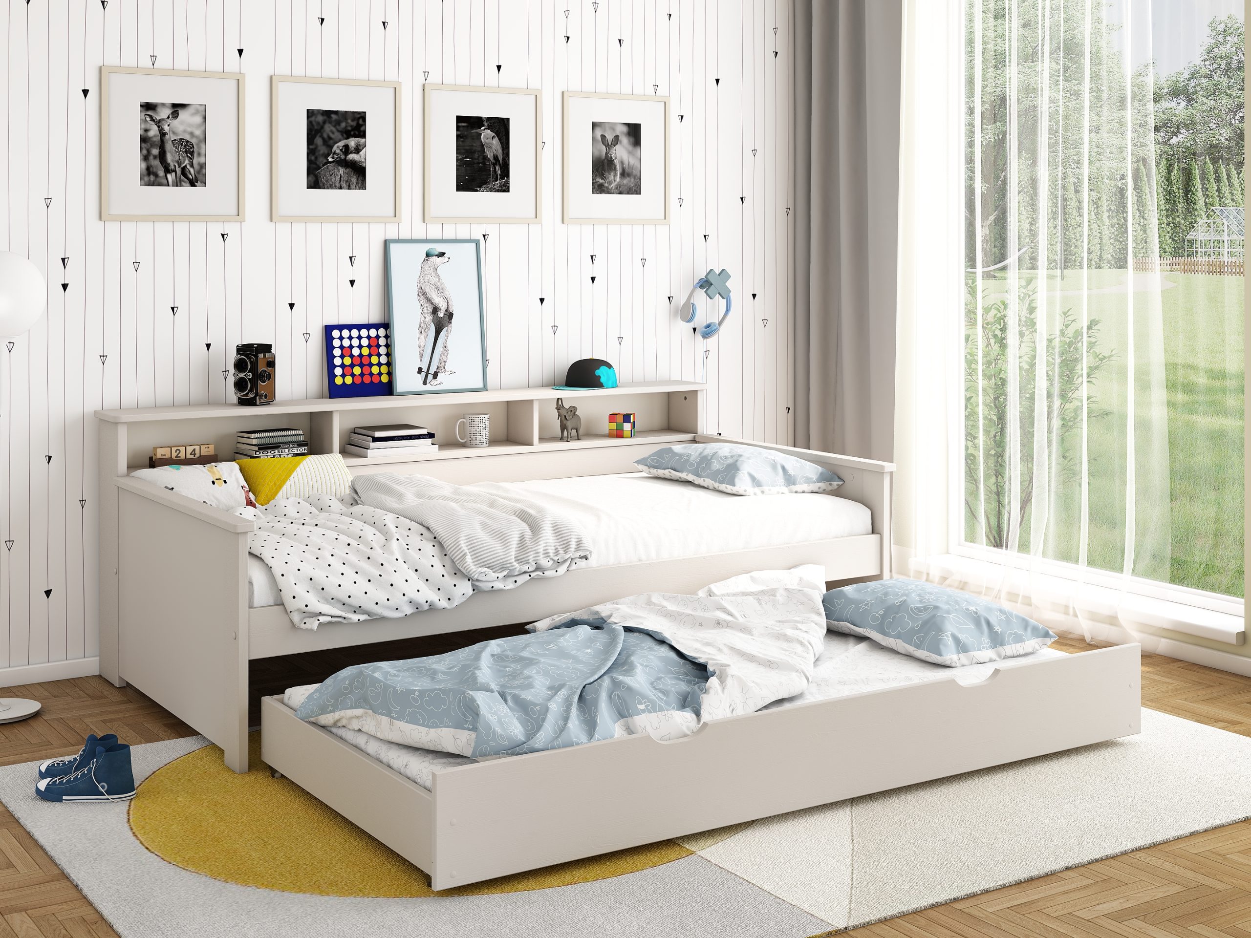 Haven Storage DayBed With Trundle bed / Drawer - Image 2