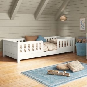 Arven White Junior Floor Bed