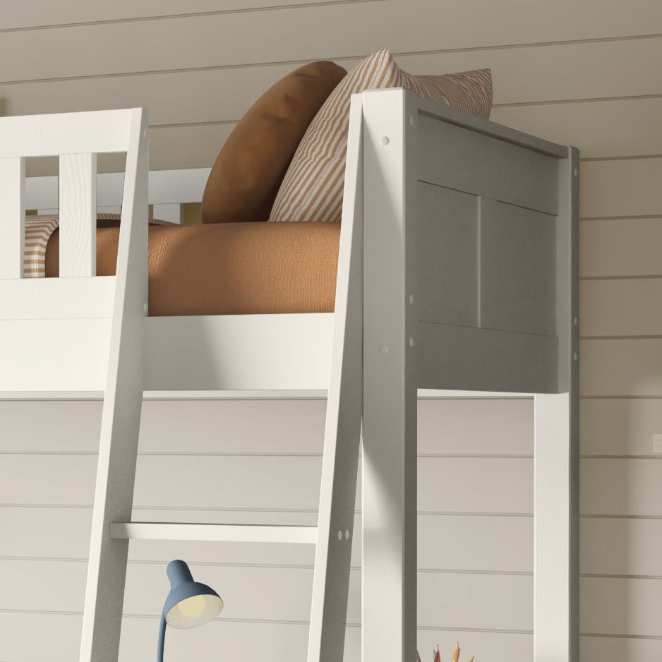 Arven White High Sleeper with Single Bed - Image 4