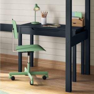 Alternative view of Arven Blue High Sleeper with Storage Desk