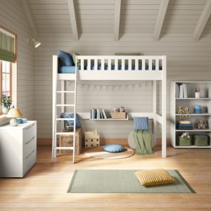 Arven White High Sleeper